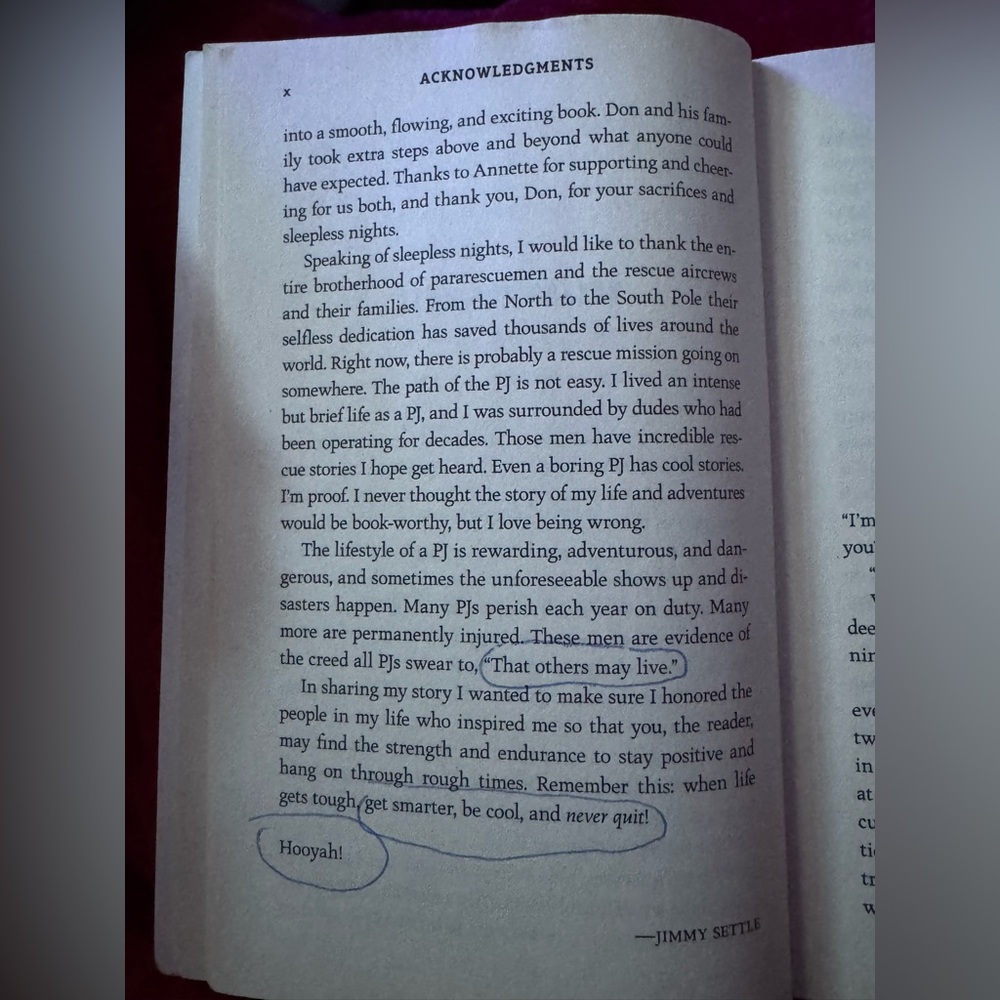 Book “Never Quit - How I Became A Special OPs Pararescue Jumper” - Picture 8 of 10
